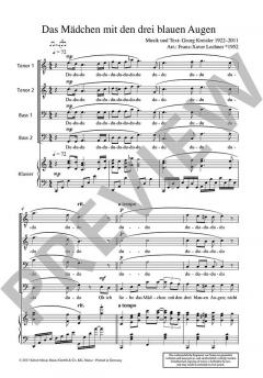 Das Mädchen mit den 3 blauen Augen von Georg Kreisler (Download) 