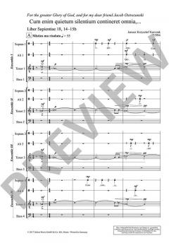 Cum enim quietum silentium contineret omnia, ... von Janusz Krzysztof Korczak (Download) 