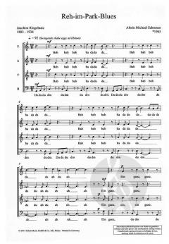 Reh-im-Park-Blues von Alwin Michael Schronen (Download) 