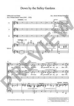 Down by the Salley Gardens von Alwin Michael Schronen (Download) 