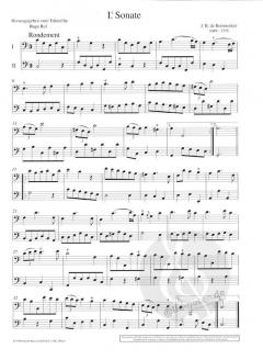 9 Petites Sonates et Chaconne op. 66 von Joseph Bodin de Boismortier (Download) 