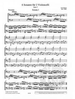 6 Sonaten op. 2 von Jacob Klein (Download) 