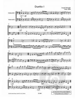 12 progressive Duette op. 2 von Joseph Reinagle (Download) 