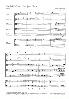 Du Friedefürst, Herr Jesu Christ BuxWV21 (Dietrich Buxtehude) 