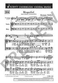 Morgenlied von Hermann Erdlen (Download) 