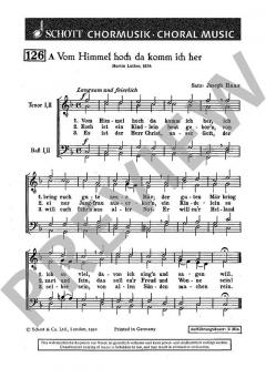 Vom Himmel hoch, da komm ich her / In dulci jubilo (Download) 