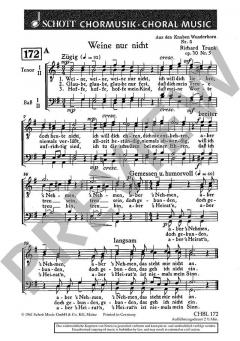 6 Lieder aus des Knaben Wunderhorn op. 30 von Richard Trunk (Download) 