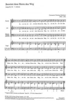 Bereitet dem Herrn den Weg (Constantin Christian Dedekind) 