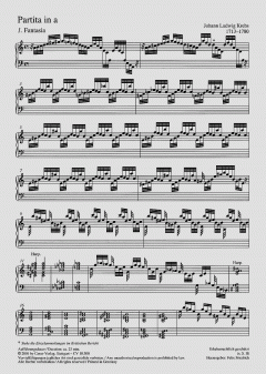 Partita in a-Moll (Johann Ludwig Krebs) 