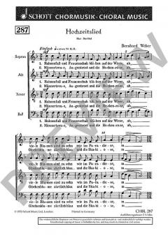 Hochzeitslied von Bernhard Weber (Download) 