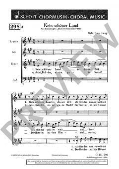 Nachtigallenkanon / Kein schöner Land (Download) 