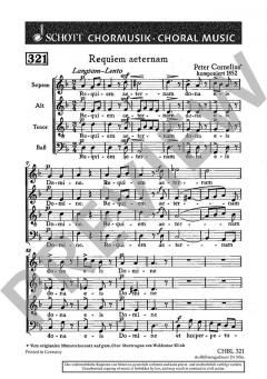 Requiem aeternam von Peter Cornelius (Download) 