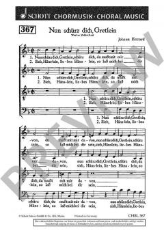 Nun schürz dich, Gretlein von Johannes Eccard (Download) 