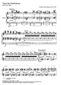 Tanz der Saubohnen von Wolfram Buchenberg 