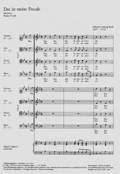 Das ist meine Freude (Johann Ludwig Bach) 