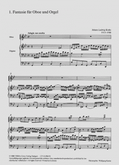 Krebs: Drei Fantasien 