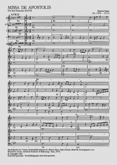 Missa de Apostolis (Heinrich Isaak) 