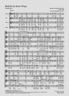 Befiehl du deine Wege (Johann Christoph Altnickol) 