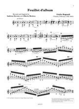 Feuillet d'album von Giulio Regondi 