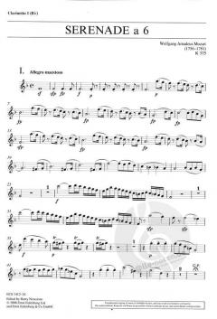 Serenade Es-Dur KV 375 von Wolfgang Amadeus Mozart 