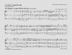 Festliche Orgelchoräle - Morgen - und Eingangslieder von Friedrich Reimerdes im Alle Noten Shop kaufen (Partitur)