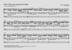 6 Orgelchoräle à la Schübler von Johann Sebastian Bach für Orgel nach Kantatensätzen von Bach im Alle Noten Shop kaufen (Partitur)