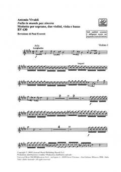 Nulla In Mundo Pax Sincera RV630 (Antonio Vivaldi) 