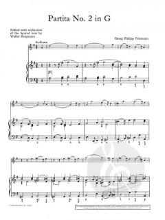Partita Nr. 2 G-Dur TWV 41:G2 von Georg Philipp Telemann (Download) 