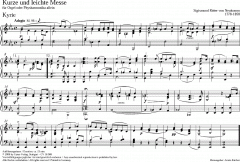 Kurze und leichte Messe 