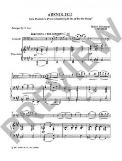 Abendlied op. 85 No. 12 von Robert Schumann (Download) 