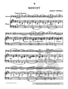 12 Morceaux faciles op. 4 Band 2 von Arnold Trowell (Download) 