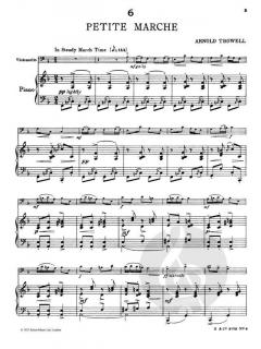 12 Morceaux faciles op. 4 Band 2 von Arnold Trowell (Download) 