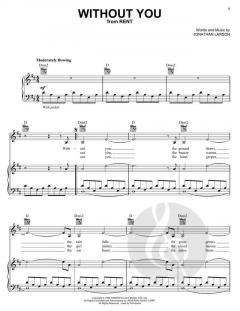 Without You von Jonathan Larson 