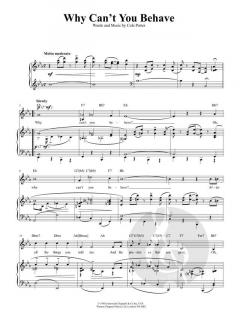 Why Can't You Behave? von Cole Porter 