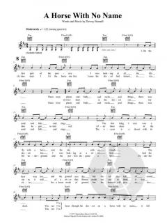 A Horse With No Name von America 