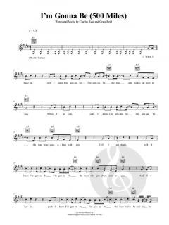 I'm Gonna Be (500 Miles) von The Proclaimers 