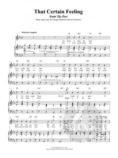 That Certain Feeling von George Gershwin 