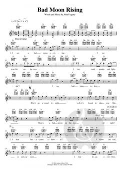 Bad Moon Rising von Creedence Clearwater Revival 