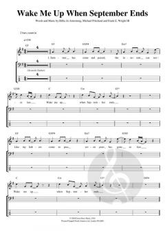 Wake Me Up When September Ends von Green Day 