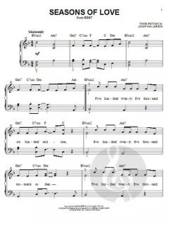 Seasons Of Love von Jonathan Larson 