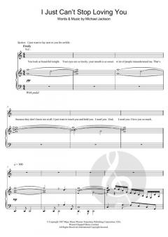I Just Can't Stop Loving You von Michael Jackson 