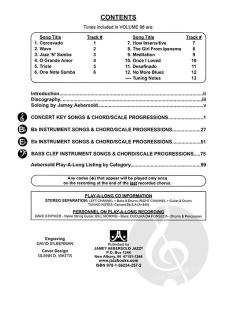 Aebersold Vol.98 Antonio Carlos Jobim 