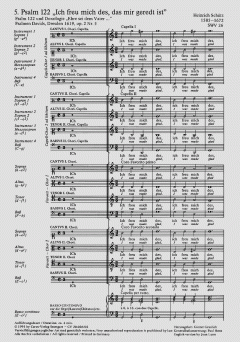 Ich freue mich des, das mir geredt ist (Heinrich Schütz) 