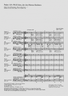Wohl dem, der den Herren fürchtet SWV30 (op. 2 no. 9) (Heinrich Schütz) 