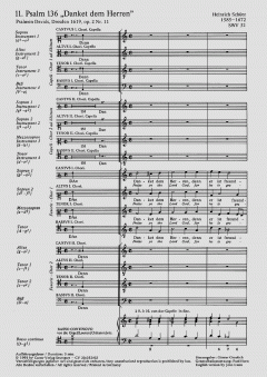 Danket dem Herren, denn er ist sehr freundlich SWV32 (Heinrich Schütz) 