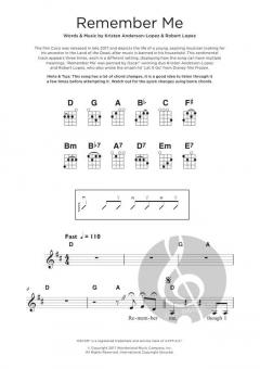 Remember Me von Kristen Anderson-Lopez 
