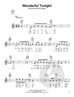 Wonderful Tonight von Eric Clapton 