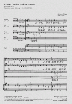 Cantate Domino canticum novum (Heinrich Schütz) 