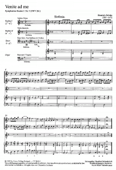 Venite ad me (Kommt alle zu mir) SWV261 (Heinrich Schütz) 