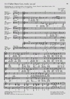 O lieber Herre Gott, wecke uns auf SWV381 (Heinrich Schütz) 